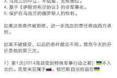 要乌放弃四州主权 普京停火条件引发西方抨击