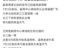 全体江浙沪朋友，准备迎接副高殿下，